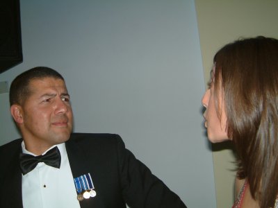 Steve Lewis and Samantha